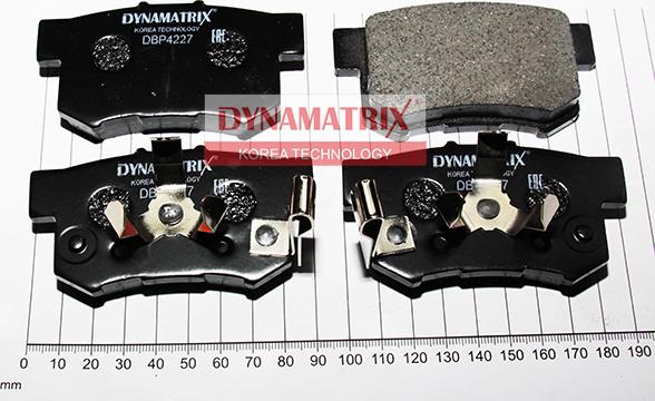 Dynamatrix DBP4227 - Brake Pad Set, disc brake autospares.lv