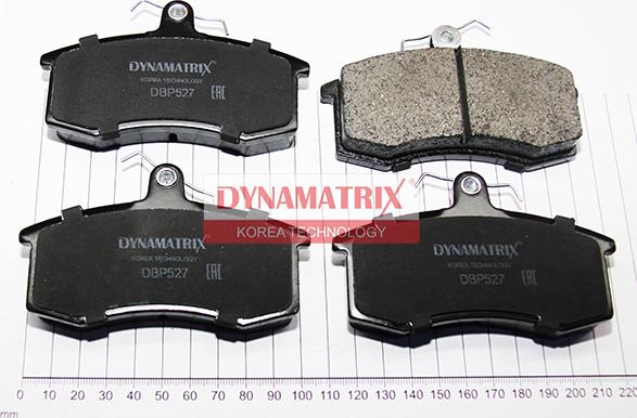 Dynamatrix DBP527 - Brake Pad Set, disc brake autospares.lv