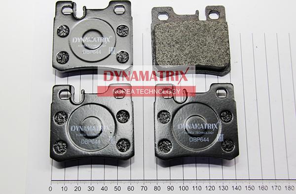 Dynamatrix DBP644 - Brake Pad Set, disc brake autospares.lv
