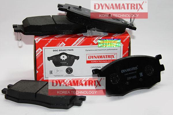 Dynamatrix DBP1955 - Brake Pad Set, disc brake autospares.lv