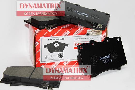 Dynamatrix DBP1456 - Brake Pad Set, disc brake autospares.lv