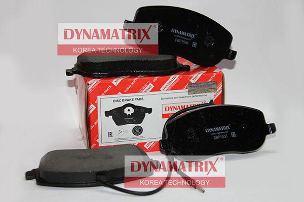 Dynamatrix DBP1556 - Brake Pad Set, disc brake autospares.lv