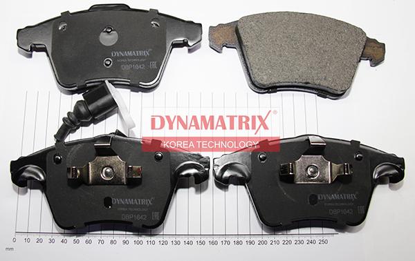 Dynamatrix DBP1642 - Brake Pad Set, disc brake autospares.lv