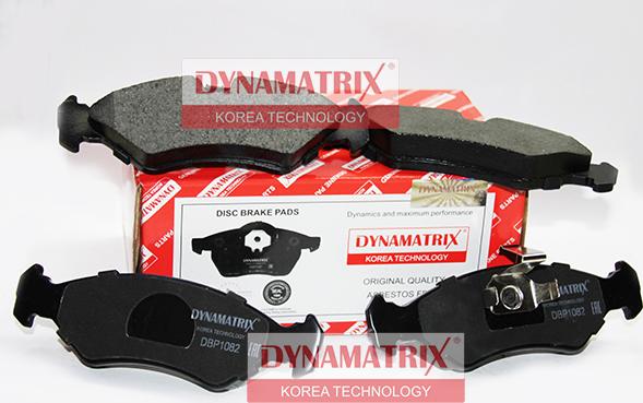 Dynamatrix DBP1082 - Brake Pad Set, disc brake autospares.lv