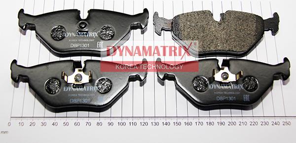 Dynamatrix DBP1301 - Brake Pad Set, disc brake autospares.lv