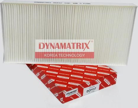 Dynamatrix DCF117 - Filter, interior air autospares.lv