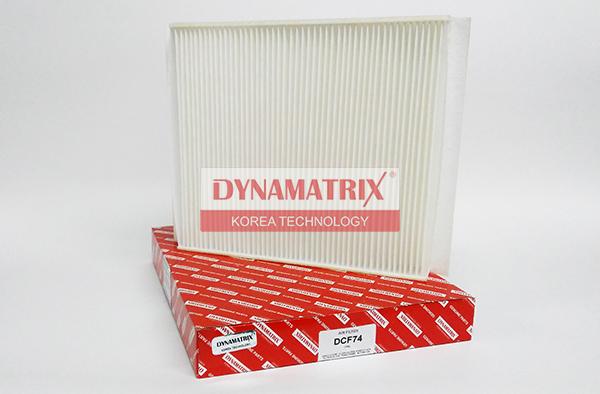 Dynamatrix DCF74 - Filter, interior air autospares.lv
