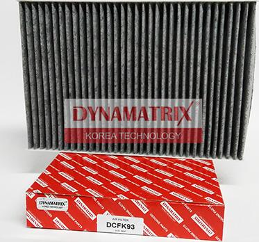 Dynamatrix DCFK93 - Filter, interior air autospares.lv