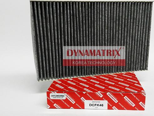 Dynamatrix DCFK46 - Filter, interior air autospares.lv