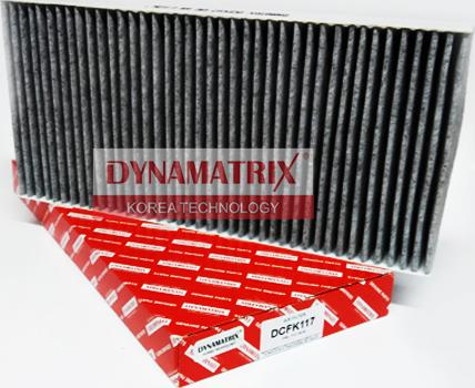 Dynamatrix DCFK117 - Filter, interior air autospares.lv
