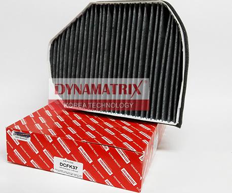 Dynamatrix DCFK37 - Filter, interior air autospares.lv