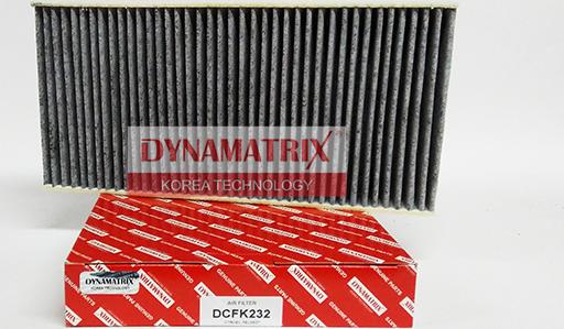 Dynamatrix DCFK232 - Filter, interior air autospares.lv