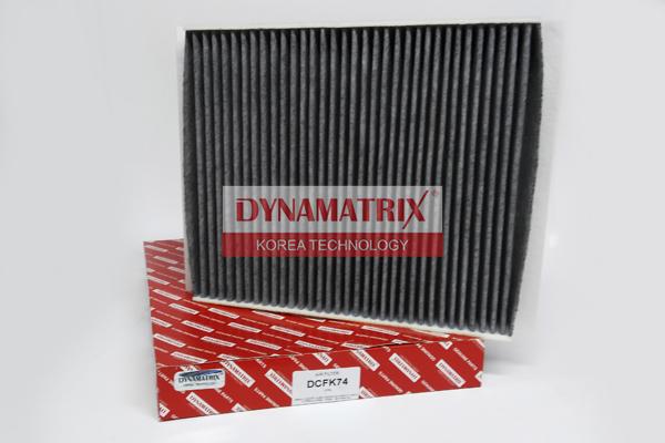 Dynamatrix DCFK74 - Filter, interior air autospares.lv