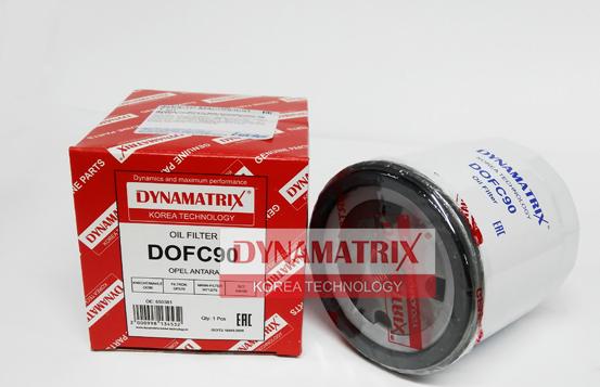 Dynamatrix DOFC90 - Oil Filter autospares.lv