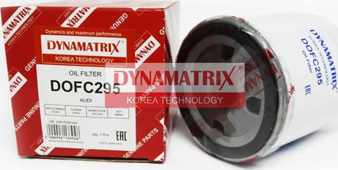 Dynamatrix DOFC295 - Oil Filter autospares.lv