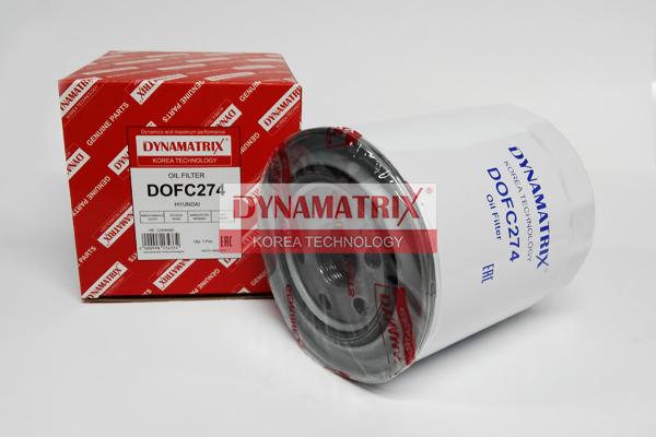 Dynamatrix DOFC274 - Oil Filter autospares.lv