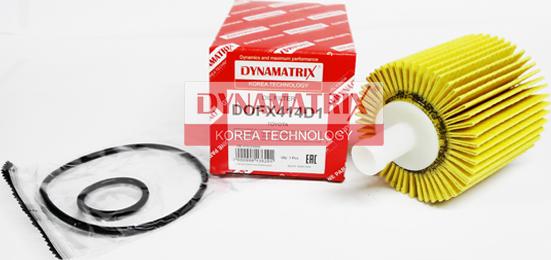 Dynamatrix DOFX414D1 - Oil Filter autospares.lv