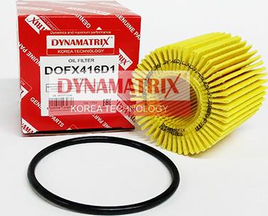 Dynamatrix DOFX416D1 - Oil Filter autospares.lv