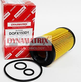 Dynamatrix DOFX153D1 - Oil Filter autospares.lv