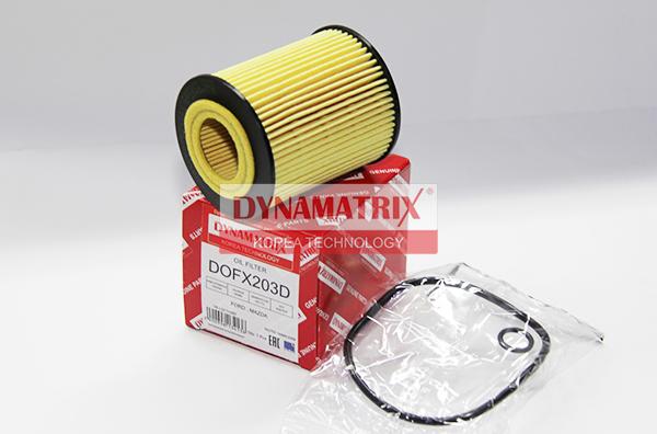 Dynamatrix DOFX203D - Oil Filter autospares.lv