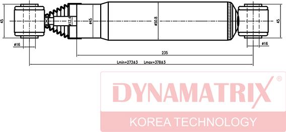 Dynamatrix DSA441066 - Shock Absorber autospares.lv