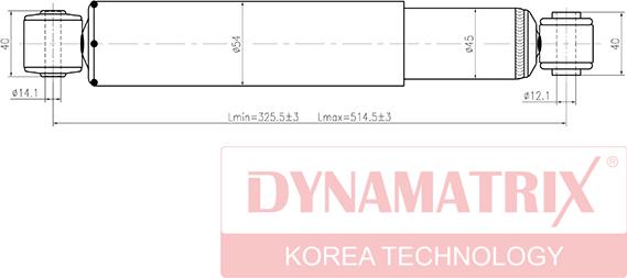 Dynamatrix DSA441081 - Shock Absorber autospares.lv