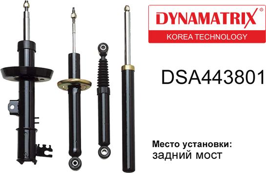 Dynamatrix DSA443801 - Shock Absorber autospares.lv