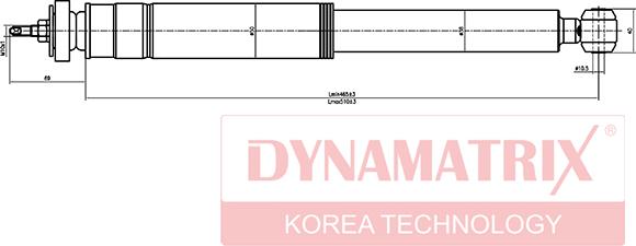 Dynamatrix DSA553183 - Shock Absorber autospares.lv