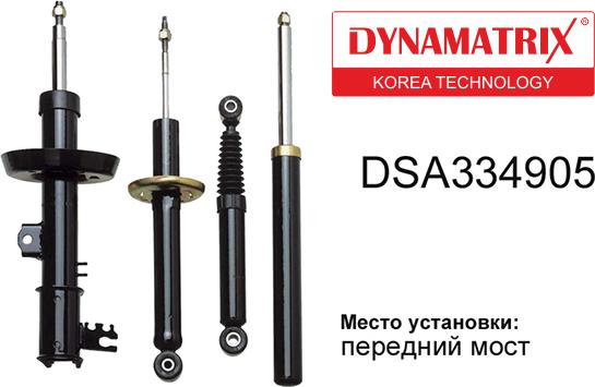 Dynamatrix DSA334905 - Shock Absorber autospares.lv