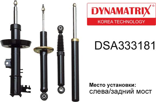 Dynamatrix DSA333181 - Shock Absorber autospares.lv