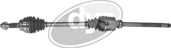 DYS 76-FI-8028 - Drive Shaft autospares.lv