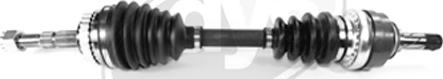 DYS 76-OP-8007A - Drive Shaft autospares.lv