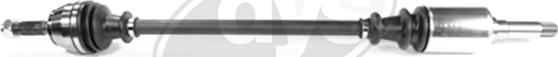 DYS 76-PE-8029 - Drive Shaft autospares.lv