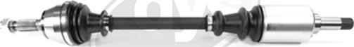 DYS 76-PE-8028 - Drive Shaft autospares.lv