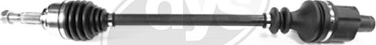 DYS 76-RN-8176 - Drive Shaft autospares.lv