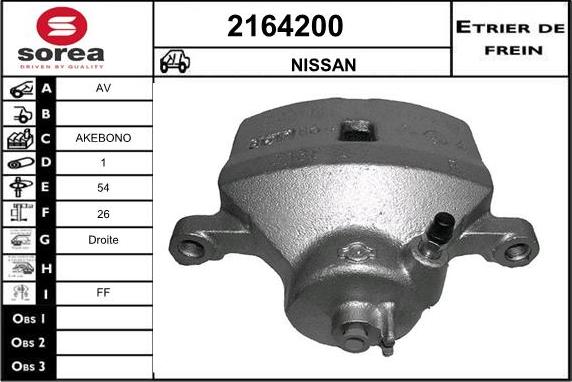 EAI 2164200 - Brake Caliper autospares.lv