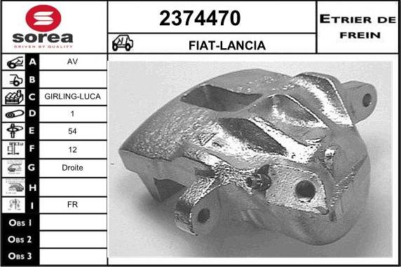 EAI 2374470 - Brake Caliper autospares.lv