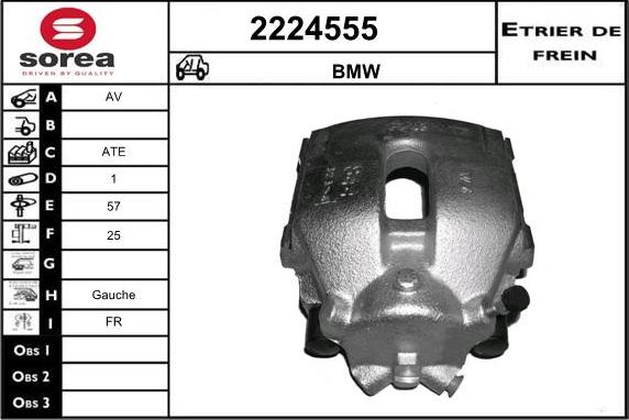 EAI 2224555 - Brake Caliper autospares.lv