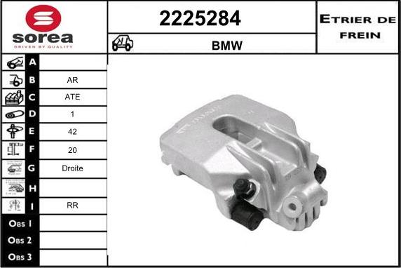 EAI 2225284 - Brake Caliper autospares.lv