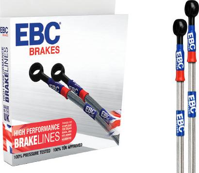 EBC Brakes BLA2142-4L - High Performance Brake Hose Set autospares.lv