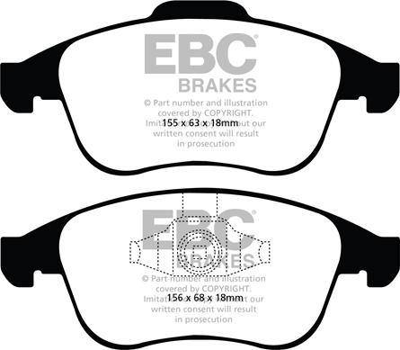 HELLA T1851 - Brake Pad Set, disc brake autospares.lv