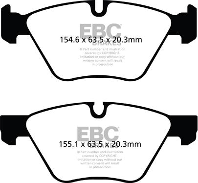 RHIAG 10548361 - Brake Pad Set, disc brake autospares.lv