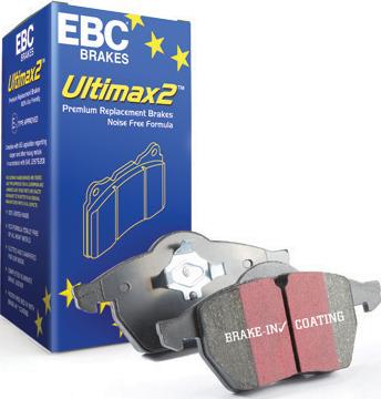 EBC Brakes DP1073 - Brake Pad Set, disc brake autospares.lv