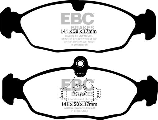 Remsa D688A7563 - Brake Pad Set, disc brake autospares.lv