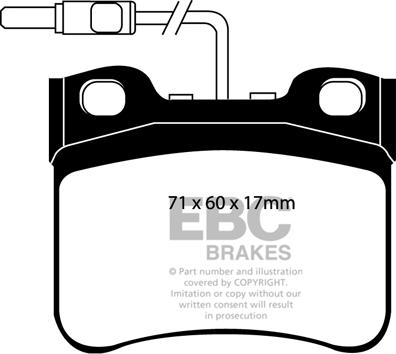Glaser 95 658 617 - Brake Pad Set, disc brake autospares.lv