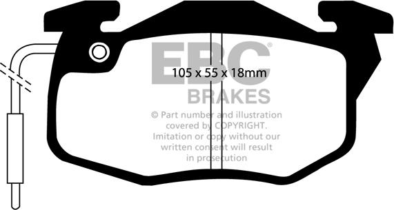 Girling 32932721 - Brake Pad Set, disc brake autospares.lv