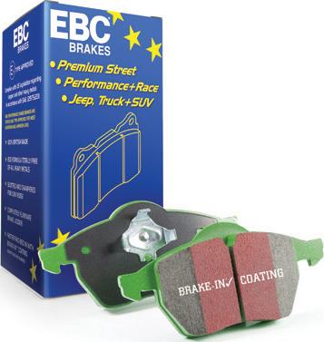 EBC Brakes DP21534 - Brake Pad Set, disc brake autospares.lv