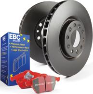 EBC Brakes PD02KF589 - High Performance Brake Kit autospares.lv