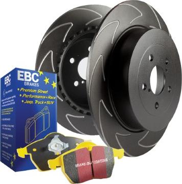 EBC Brakes PD18KF054 - High Performance Brake Kit autospares.lv