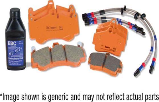 EBC Brakes PLK1104R - Brake Pad Set, disc brake autospares.lv